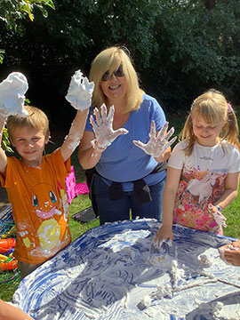 Hand prints